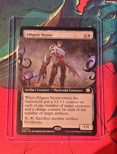 Mtg filigree vector extended - filigree,