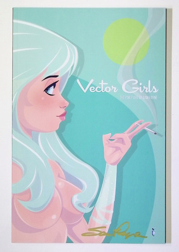 Vector girls the pinup - girls, art